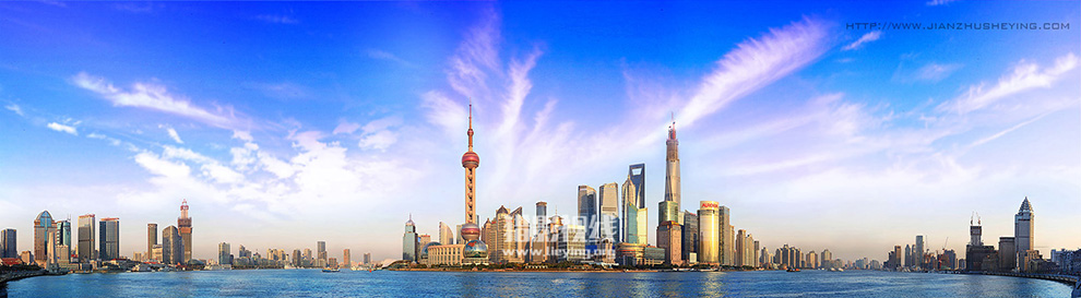 上海陆家嘴全景照片 上海陆家嘴建筑全景照片