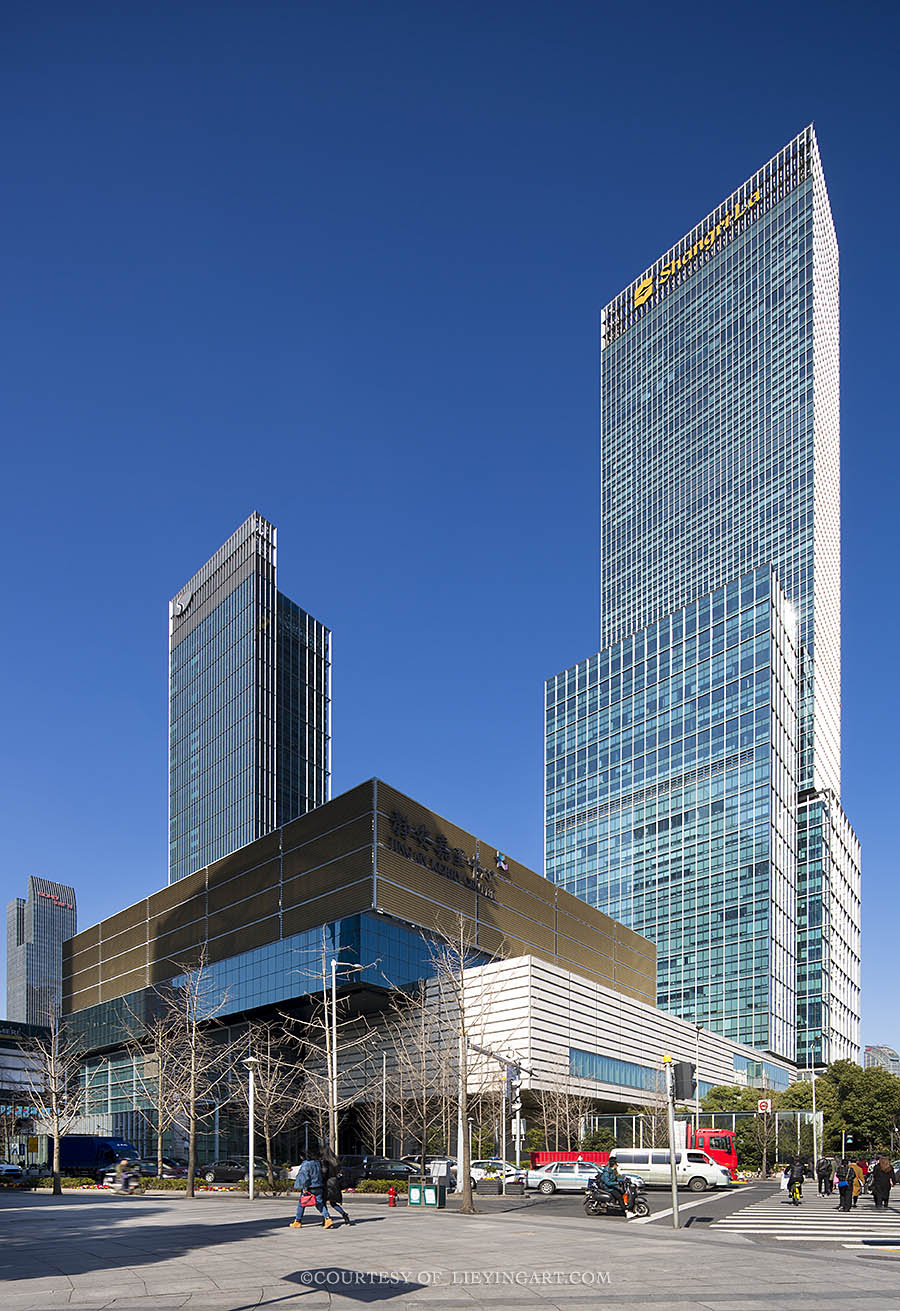 静安嘉里中心商业建筑摄影