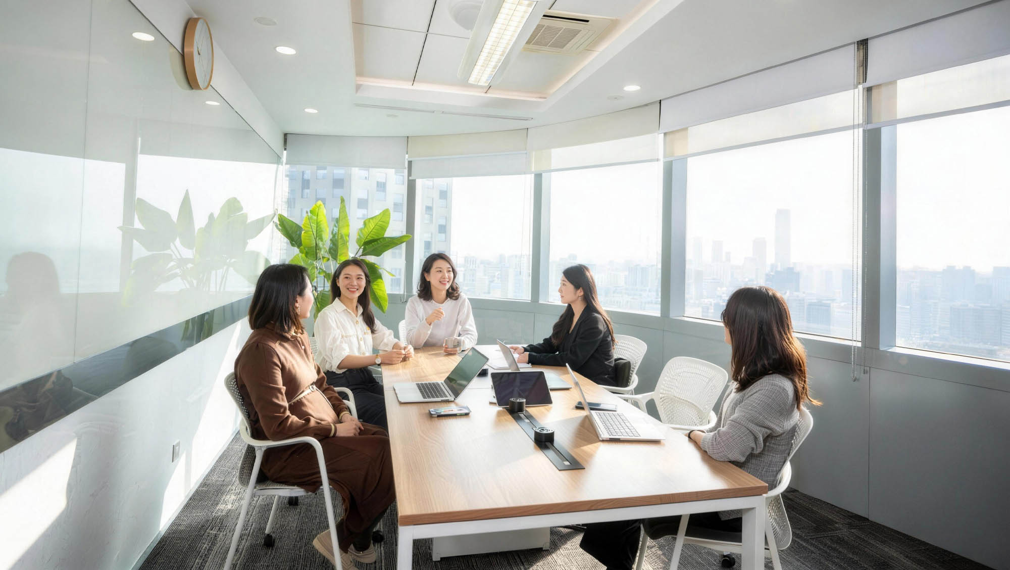 上海亚马逊会议室商务沟通场景